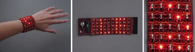 LED Bracelets by Leah Buechley
