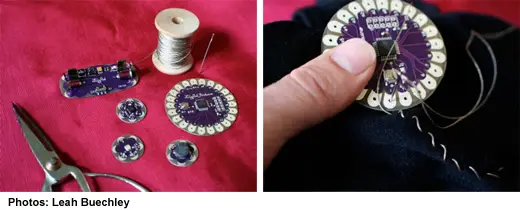 Best Wearable Electronic DIY Kit: LilyPad Arduino 3 LilyPad DIY Kit