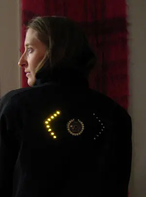 Signal Indicator Cycling Jacket 2 LED Cycling Jacket with signals