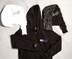 Stressed and Depressed Hoodie Speaker System 3 Stressed and Depressed Hoodie with Audio system