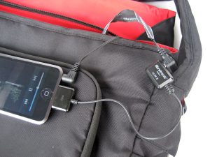 Voltage bag audio connector