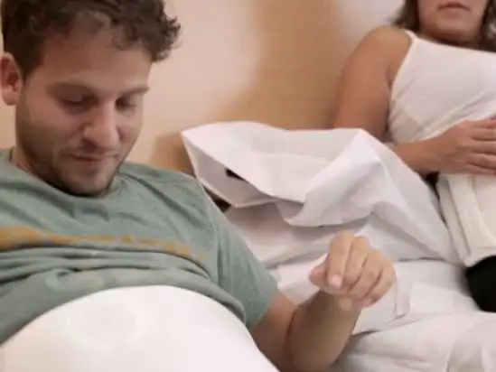 Huggies Pregnancy Belt Lets Fathers Experience the Joy of Kicking 3 huggies-2