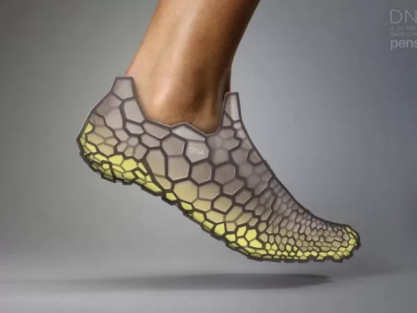 Pensar DNA Shoe is 3D Printed and Designed to Fit Only You 2 pensar-dna-shoe-1