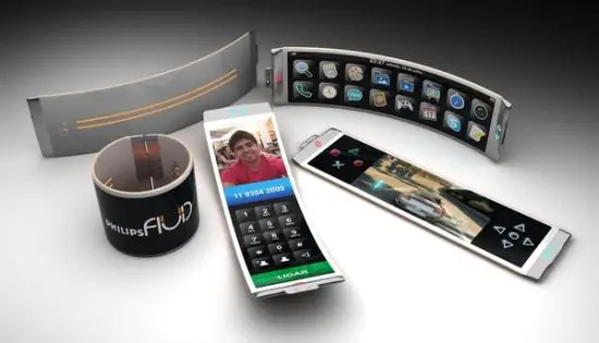 Phillips Fluid - A Concept Wearable Phone Design 4 PHillips FLuid