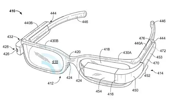 Google Patent Allows For Glass To Be Mounted On Normal Glasses 2 US020130235331A120130912