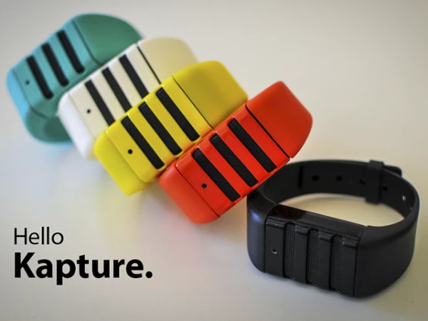 Capture Audio With Kapture Wristband 2 kapture