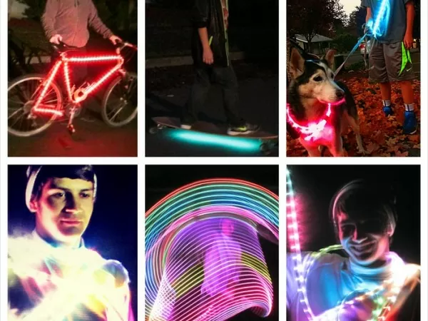 LumaGlo Freedom Lighting is a Multicolored LED Strip 2 lumaglo-2