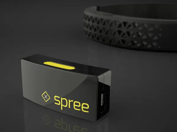Spree's New Fitness Tracker is Like a Smart Sweatband 2 spree_product_shot