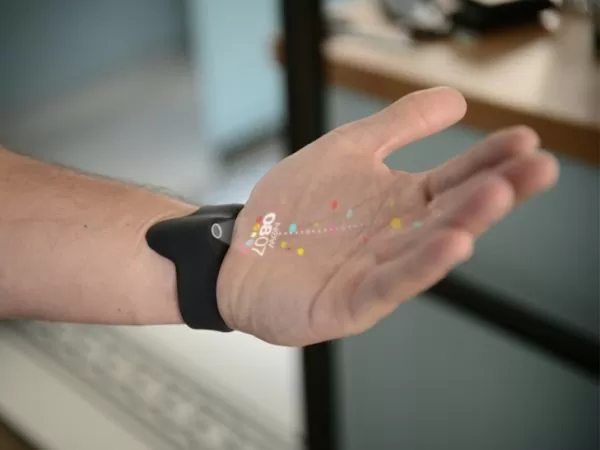 Predictables Wristband Beams Fortunes and Advice to Your Palm 2 Predictables