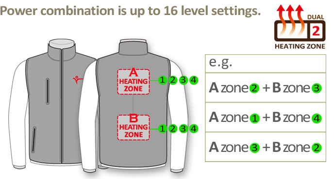 Heated Outdoor Vest DV-1