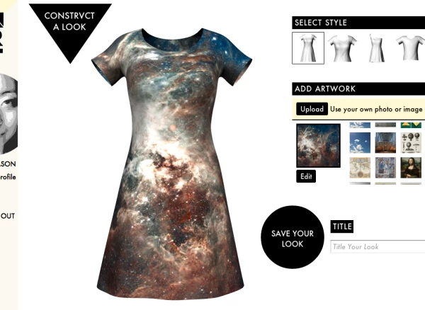 CONSTRVCT system lets you design whatever shirts and dresses you want 2 CONSTRVCT diy dress 1