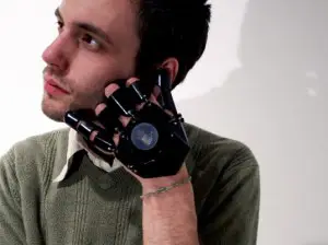 glove one 1 Glove One is a 3D-printed glove that doubles as a cyborg cellphone 2