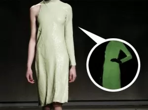 halston sequin dress Halston's sequin gown is a glow in the dark affair 2