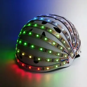 lunahelm 1 LED-infused LunaHelm puts the interactivity back in, um, helmets 2