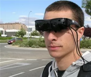 prototype glasses These prototype glasses help the visually impaired get around, golden retrievers prep for unemployment 2