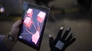 tether-augmented-reality-glove-2 T(ether) augmented reality glove lets you manipulate virtual objects in mid-air 3
