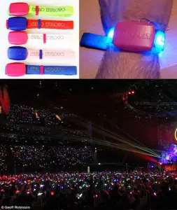 xylobands 1 Xylobands turn you into a walking, talking light show 2