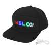 Programmable LED Hat Baseball Cap Bluetooth APP Control Colorful LED Cap Party