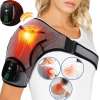 Cordless Shoulder Heating Pad with Massage Heated Shoulder Wrap for Pain Relief Cordless Shoulder Heating Pad with Massage Heated Shoulder Wrap for Pain Relief