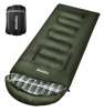 POEPORE Flannel 0 Degree 4-Season Wearable Sleeping Bag with Compression Sack