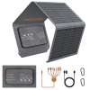 MHPOWOS USB Portable Solar Panel 40W Camping Backpacking Hiking Gear Equipment
