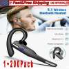 Trucker Wireless Bluetooth 5.1 Earpiece Headset Mic Earbud Noise Cancelling Lot