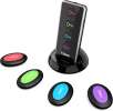 Esky Key Finder, 85dB Item Trackers with 131ft Range Remote Tags with Sound, for Esky Key Finder, 85dB Item Trackers with 131ft Range Remote Tags with Sound, for