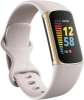 Fitbit Charge 5 Fitness Tracker – Lunar White/Soft Gold Stainless Steel • Fast S Fitbit Charge 5 Fitness Tracker – Lunar White/Soft Gold Stainless Steel • Fast S