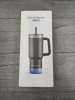 Hidrate Spark Pro 2 Smart Straw Water Bottle Tumbler Black 30oz +Xtra Lid/ Straw