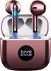 Jxrev J51 True Wireless Earbuds IP7 40H LED Bluetooth Android iOS Rose Gold