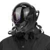 Punk LED mask, Techwear Helmet Multi-color Round Light Cosplay Halloween Musi Punk LED mask, Techwear Helmet Multi-color Round Light Cosplay Halloween Musi
