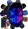 Led Mask Costume with APP Controlled, Led Halloween Mask, Funny Light Up Led Mask Costume with APP Controlled, Led Halloween Mask, Funny Light Up