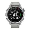 Garmin Descent Mk3 Watch Style-Dive Computer, 43mm, Steel with Fog Gray Band