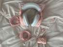 YOWU RGB Cat Ear Headphones 4 (Pink) Wireless Active Noise Reduction YOWU RGB Cat Ear Headphones 4 (Pink) Wireless Active Noise Reduction