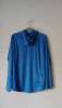 Baleaf Shirt Mens Medium Blue Hooded UPF 50+ Sun Protection Running Hoodie