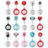 Nurse Doctors Quartz Silicone Medical Care Silicone Lapel Work Watch Retractable