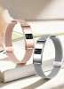 Smart fitness tracker, smart wristband that displays time and battery level