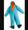 New Adult M Selk'Bag Lite recycled wearable sleeping bag in Teal Sunlight