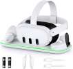 NexiGo Charging Dock (Gen 3) for Meta Quest 3, VR Charging Station with LED Ligh NexiGo Charging Dock (Gen 3) for Meta Quest 3, VR Charging Station with LED Ligh