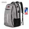 40L Large Laptop Backpack Waterproof Hiking Backpack School Bag Anti-theft Bag