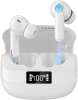 Active Noise Canceling Wireless Earbuds,Big Bass Stereo Sound,4 Mic B-White Active Noise Canceling Wireless Earbuds,Big Bass Stereo Sound,4 Mic B-White
