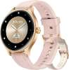 Fitpolo Fitness Smartwatch (Leather + Silicone Bands), Android & iPhone 1.27" HD
