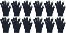 Winter Magic Knit Gloves,Bulk Pack Wholesale Warm Knit Unisex Men Women One Size