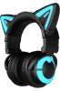 YOWU Selkirk Black Z 3G Cat Ears Wireless Bluetooth Headphones / Gaming NIB YOWU Selkirk Black Z 3G Cat Ears Wireless Bluetooth Headphones / Gaming NIB