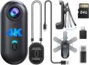 BOBLOV HD 4K Portable Police wearable Cam Mini Body Camera w/ Audio Record 64GB BOBLOV HD 4K Portable Police wearable Cam Mini Body Camera w/ Audio Record 64GB