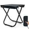 16"Outdoor Foldable Stool Lightweight Camping for Adults Heavy Duty Support