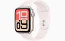 Apple Watch SE 3 [GPS + Cellular, 44mm] Starlight Aluminum Case with Light Blush Sport Band, M/L...