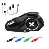 LEXIN G1 Motorcycle Helmet Bluetooth Headset, Helmet Speakers with 2 Type Microphones, Waterproof... LEXIN G1 Motorcycle Helmet Bluetooth Headset, Helmet Speakers with 2 Type Microphones, Waterproof...