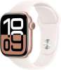 Apple Watch Series 10 [GPS, 42mm] - Rose Gold Aluminum Case with Light Blush Sport Band, S/M...