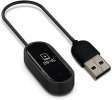 FANTIA USB Charging Cable Charger Fitness Sport Tracker for Xiaomi Mi Band 4 Black